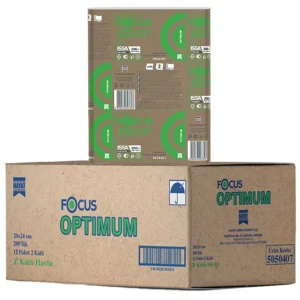 Focus Optimum Z Katlama Kağıt Havlu 20 x 24 cm 200 Yaprak - 12'li